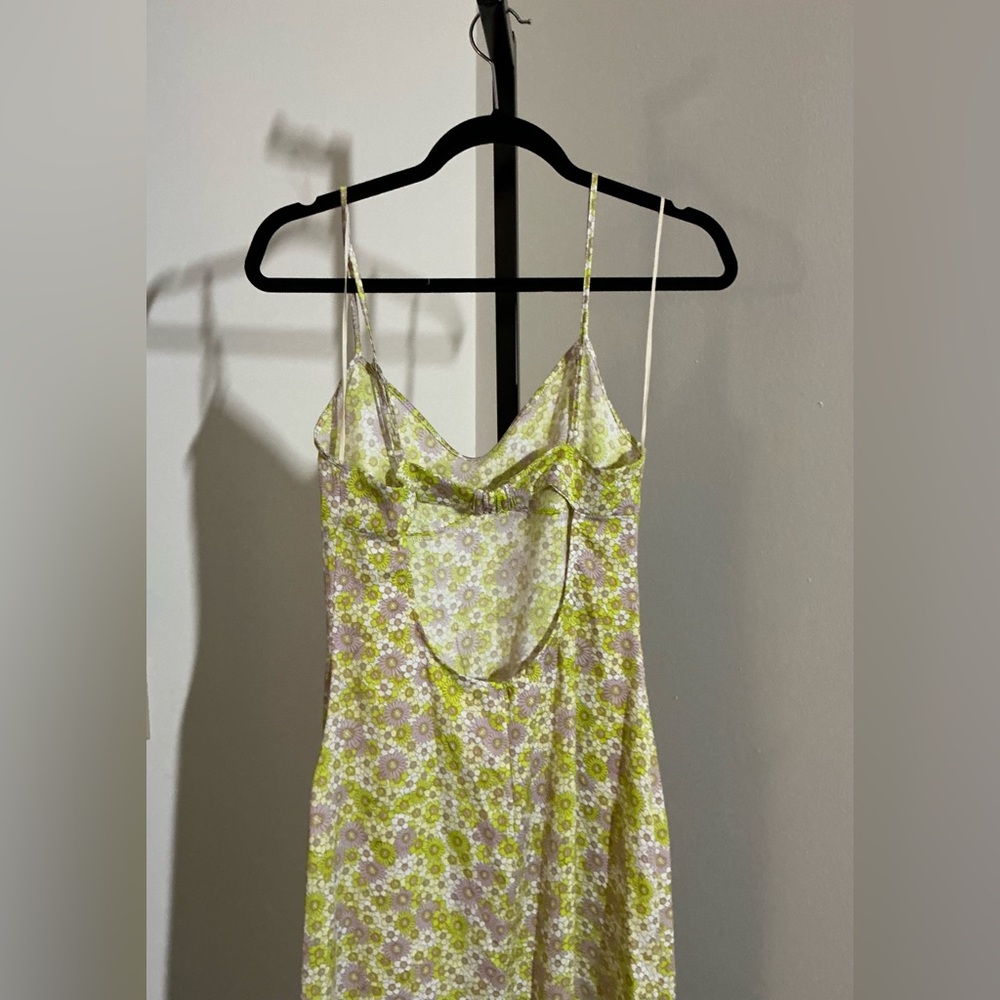 🆕 Zara | Summer Floral Coquette Minimalist Dress - Picture 4 of 7